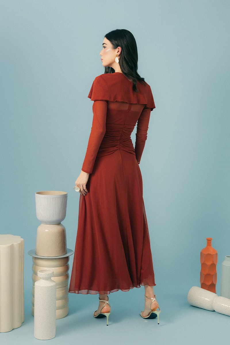 Vestido Terracota - Imagen 6